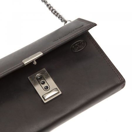 Portofel ospatar, piele naturala, The Chesterfield Brand, Elba, Maro inchis [3]