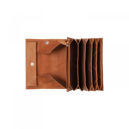 Portofel ospatar, piele naturala, The Chesterfield Brand, Grenada, Maro coniac [3]