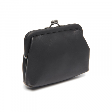 Portofel pentru monede,bani,carduri,chei, The Chesterfield Brand, din piele naturala, Nera, Negru [5]