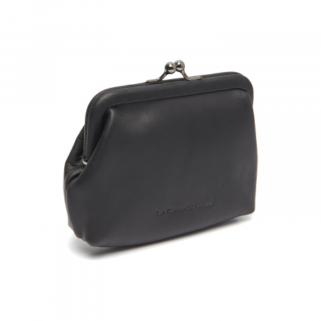 Accesorii - Portofel pentru monede,bani,carduri,chei, The Chesterfield Brand, din piele naturala, Nera, Negru