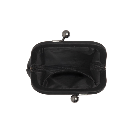 Portofel pentru monede,bani,carduri,chei, The Chesterfield Brand, din piele naturala, Calvia, Negru [2]