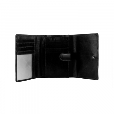 Portofel The Chesterfield Brand, cu protectie anti scanare RFID, din piele naturala, Avery, Negru [1]