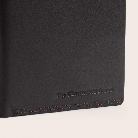 Portofel The Chesterfield Brand, cu protectie anti scanare RFID, din piele naturala, Frederick - Maro inchis [8]