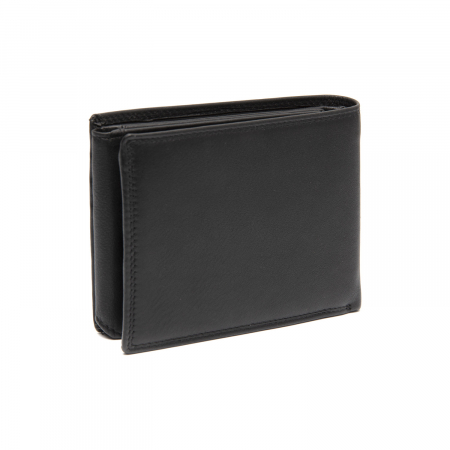 Portofel The Chesterfield Brand, cu protectie anti scanare RFID, din piele naturala, Hendrick, Negru [5]