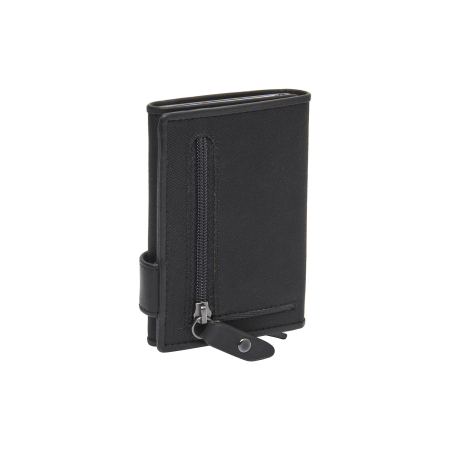 Portofel unisex cu suport pentru carduri, din piele naturala, The Chesterfield Brand, Delsbo, cu protectie anti scanare RFID, Negru [5]