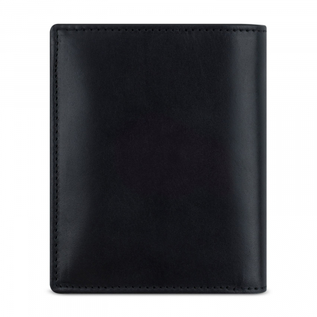 Portofel vertical din piele naturala, bugatti, seria Remo, cu protectie anti scanare RFID, Negru [1]