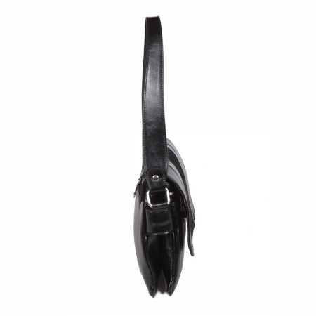 Poseta de dama din piele naturala, model 172, Negru [2]