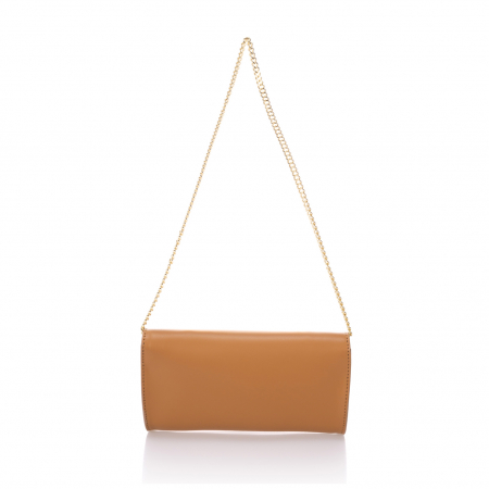 Poseta tip plic, Massimo Castelli, piele naturala, model 9652, Maro coniac [2]