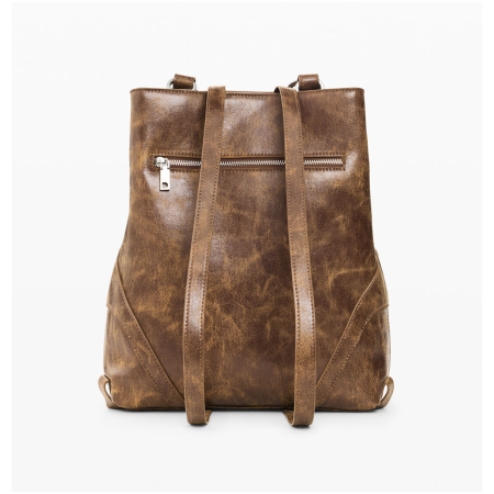 Rucsac si geanta de dama, Desigual, seria Coriolis Sumy, Maro camel [4]