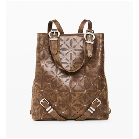 Rucsac si geanta de dama, Desigual, seria Coriolis Sumy, Maro camel [1]