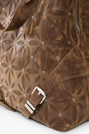 Rucsac si geanta de dama, Desigual, seria Coriolis Sumy, Maro camel [3]