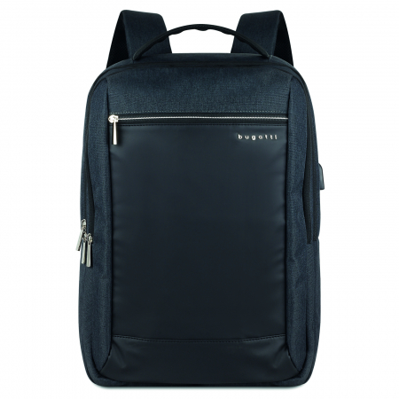 Rucsac barbati, bugatti, seria Sera pentru laptop si cu protectie RFID, Gri antracit [4]