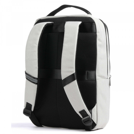 Rucsac barbati, bugatti, seria Sera pentru laptop si cu protectie RFID, Gri deschis / Negru [6]