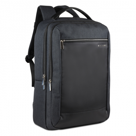 Rucsacuri - Rucsac barbati, bugatti, seria Sera pentru laptop si cu protectie RFID, Gri antracit