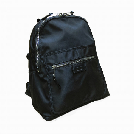 Rucsacuri - Rucsac dama din material textil, Gianni Conti, seria 3006933, Negru