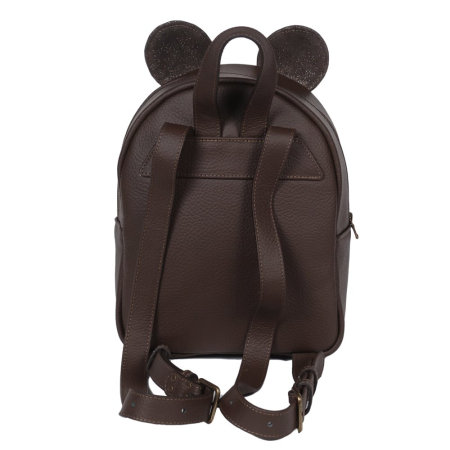 Rucsac dama din piele naturala maro - Mickey [4]