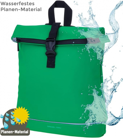 Rucsac dama impermeabil, Daniel Ray, seria Jefferson S, Verde mar [2]