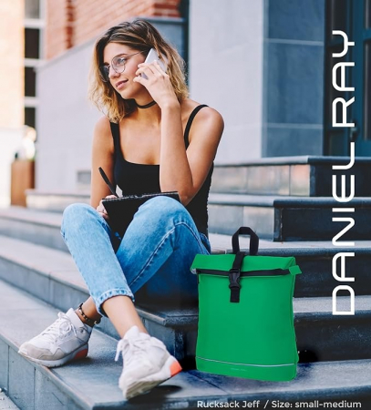 Dama - Rucsac dama impermeabil, Daniel Ray, seria Jefferson S, Verde mar