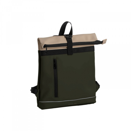 Rucsac dama impermeabil, Daniel Ray, seria Seattle, Verde inchis