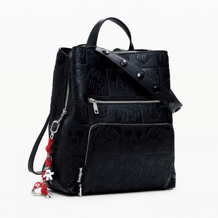 Rucsac de dama, Desigual, seria All Mickey Sumy, Negru [3]