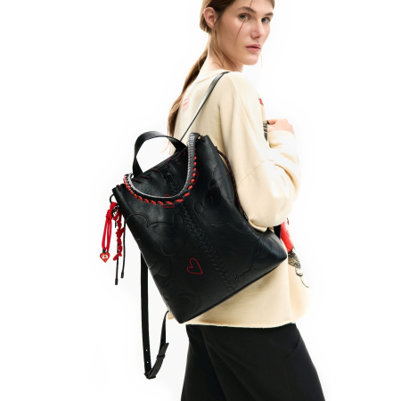 Rucsacuri - Rucsac de dama, Desigual, seria All Mickey Sumy, Negru