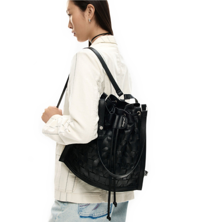 Posete - Rucsac de dama, Desigual, seria Argon Harlan, Negru