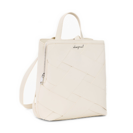 Rucsacuri - Rucsac de dama, Desigual, seria Cromo Sumy, Bej