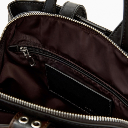 Rucsac de dama, Desigual, seria Curio Choco Sumy Mini, Negru [2]