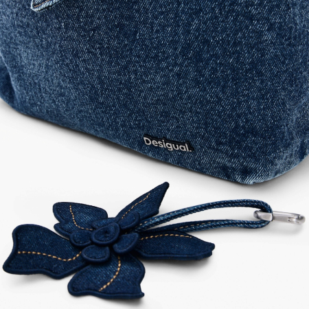 Rucsac de dama, Desigual, seria Curio Denim Sumy Mini, Albastru [3]