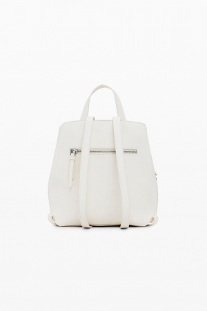 Rucsac de dama, Desigual, seria Dejavu Sumy mini, Alb [6]