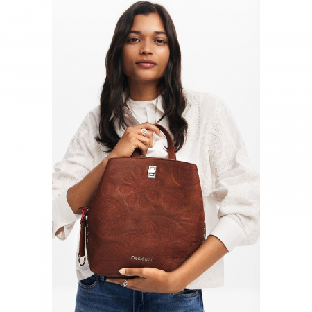 Rucsac de dama, Desigual, seria Dejavu Sumy mini, Maro camel [5]