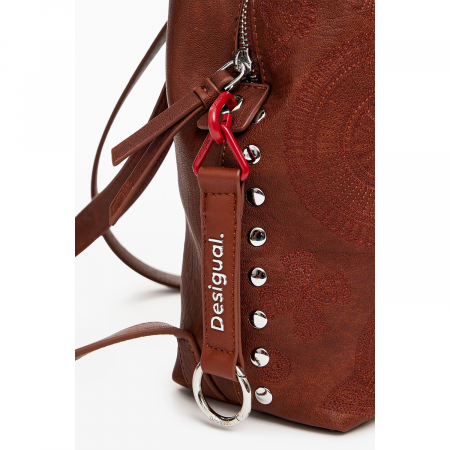 Rucsac de dama, Desigual, seria Dejavu Sumy mini, Maro camel [3]