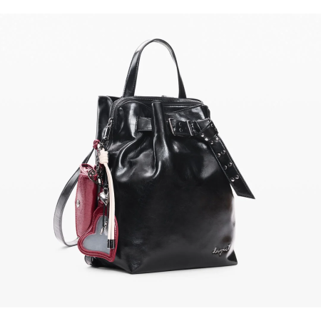 Rucsacuri - Rucsac de dama, Desigual, seria Galaxy Luena Mini - Negru