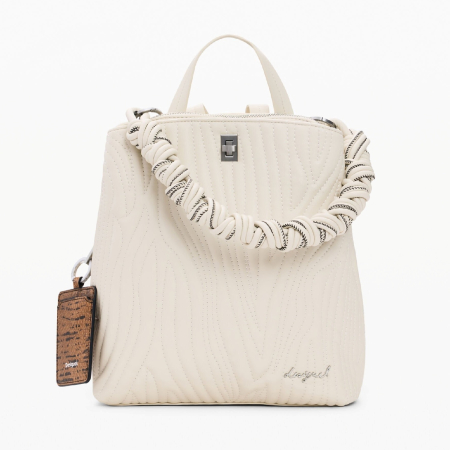 Rucsac de dama, Desigual, seria Helium Sumy, Bej [5]