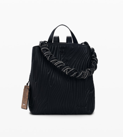 Rucsacuri - Rucsac de dama, Desigual, seria Helium Sumy Mini, Negru
