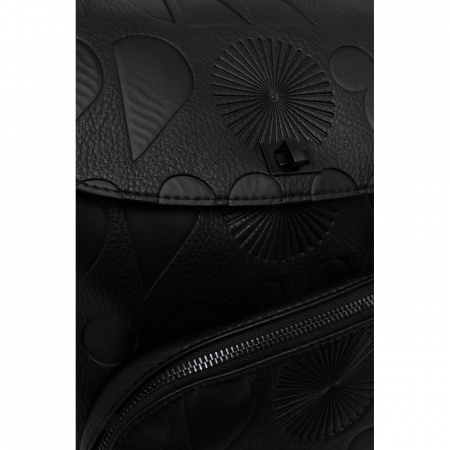 Rucsac de dama, Desigual, seria Mickey Krapina, Negru [6]