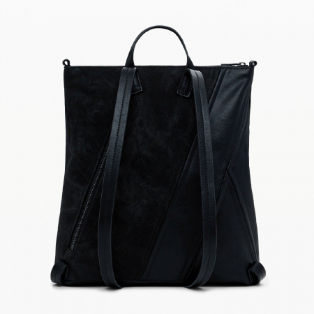 Rucsac de dama, Desigual, seria Patch Tango, Negru [6]