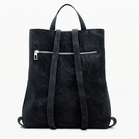 Rucsac de dama, Desigual, seria Romeo Floral Total, Negru [7]