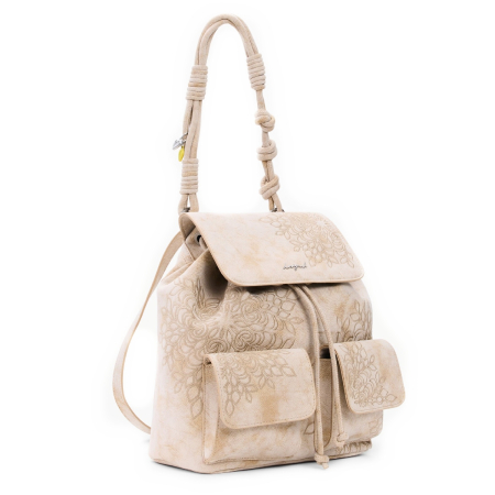 Rucsac de dama, Desigual, seria Sierra Prisa Mini, Bej [1]