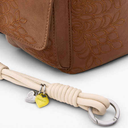 Rucsac de dama, Desigual, seria Sierra Prisa Mini, Camel [3]