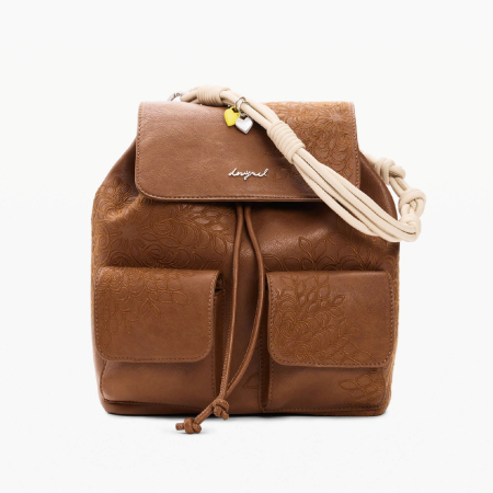 Rucsac de dama, Desigual, seria Sierra Prisa Mini, Camel [5]