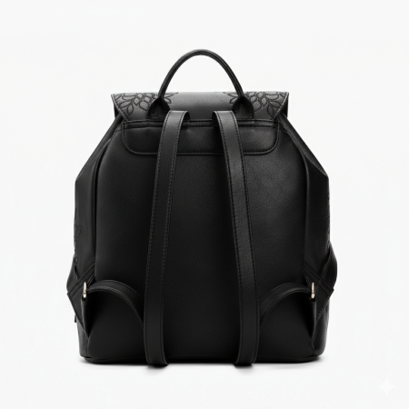 Rucsac de dama, Desigual, seria Sierra Prisa Mini, Negru [6]