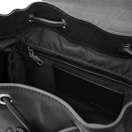 Rucsac de dama, Desigual, seria Sierra Prisa Mini, Negru [2]