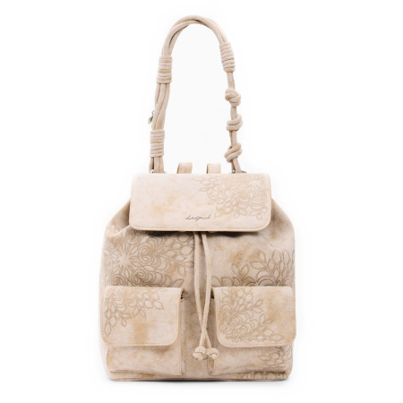Rucsac de dama, Desigual, seria Sierra Prisa Mini, Bej [7]