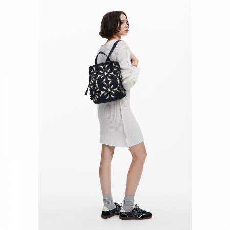 Rucsac de dama, Desigual, seria Sybilla Sumy mini, Negru [1]