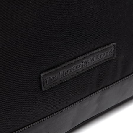 Rucsac de dama din nylon si  piele naturala, The Chesterfield Brand, Nesna, Negru [2]