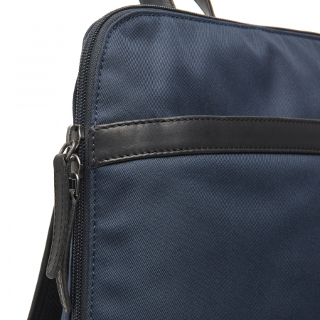 Rucsac de dama din nylon si  piele naturala, The Chesterfield Brand, Nesna, Bleumarin [1]
