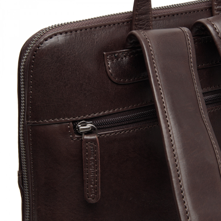 Rucsac de dama din piele moale, The Chesterfield Brand, Fornella, Maro coniac [4]