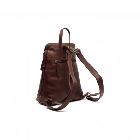 Rucsac de dama din piele moale, The Chesterfield Brand, Linford, Maro inchis [6]