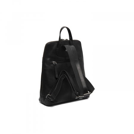 Rucsac de dama din piele moale, The Chesterfield Brand, Linford, Negru [4]